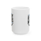 White Ceramic Mug - Recovery Matters for Sobriety Community
